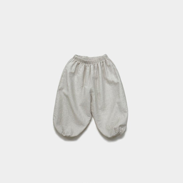 Mini Checkered Joggers