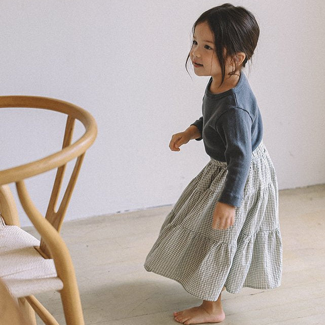 Tiered Long Skirt