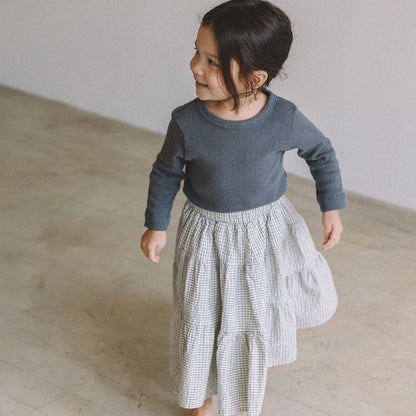 Tiered Long Skirt