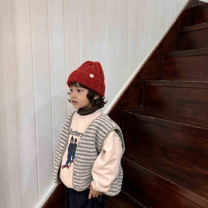 Two-Tone Sherpa Vest