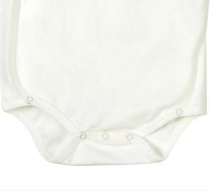 Organic Cotton Newborn Wrapover Bodysuit