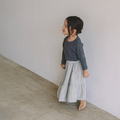 Tiered Long Skirt