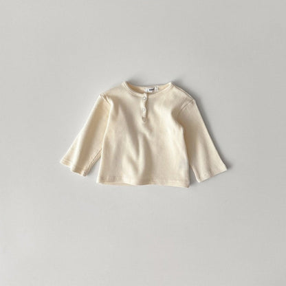Waffle Button Tee