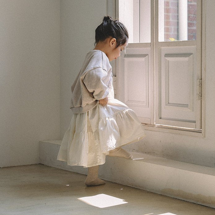 Tiered Long Skirt